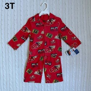 Disney Cars Boys PJ Set 3T Toddler NEW McQueen Pajama LMQ 95 PJs Jammies Sleep